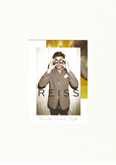 Anielka Hampson Collage "Remote Control Boys"